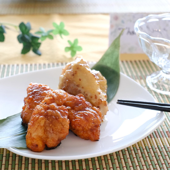 ヤンニョムチキン
ハニーマスタードチキン