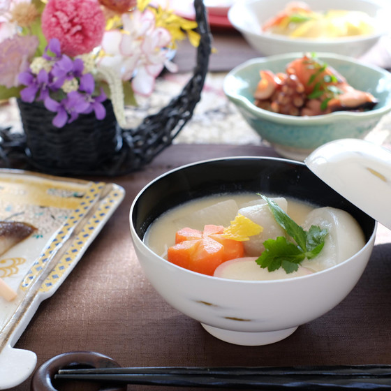 関西風白味噌のお雑煮