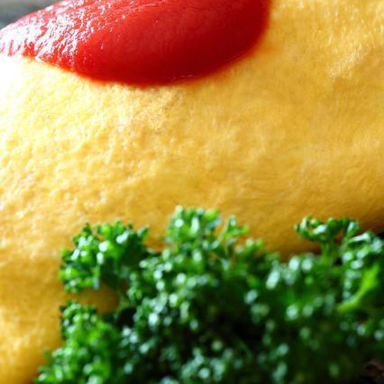 土曜日の朝に美しいオムライスを作りませんか。