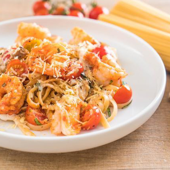 【限定】海老とガーリックのパスタが作れる夏に。