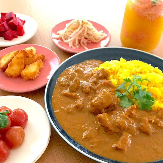 本格カレーを作ろう！欧風×アジアンのココナッツチキンカレー