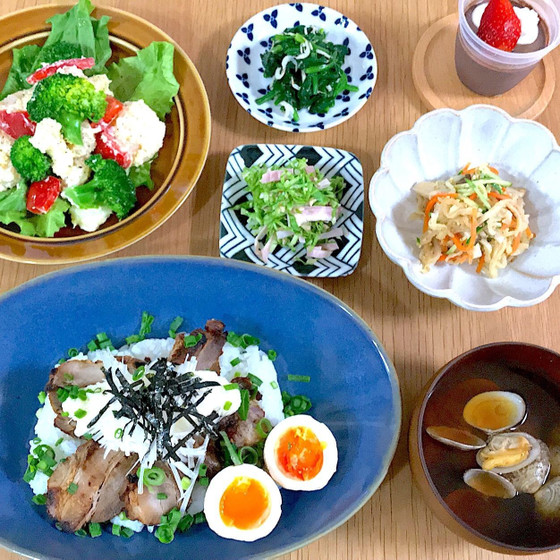 バレンタインレッスン☆男子の好きなメニューで定食風プレート