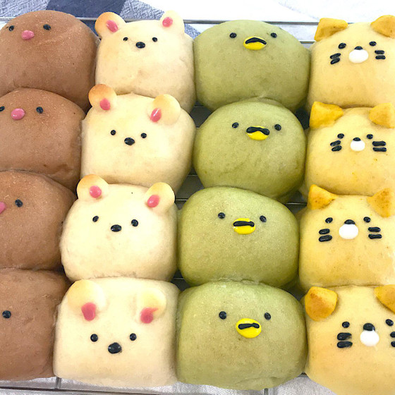 夏休み特別レッスン☆キャラちぎりパン