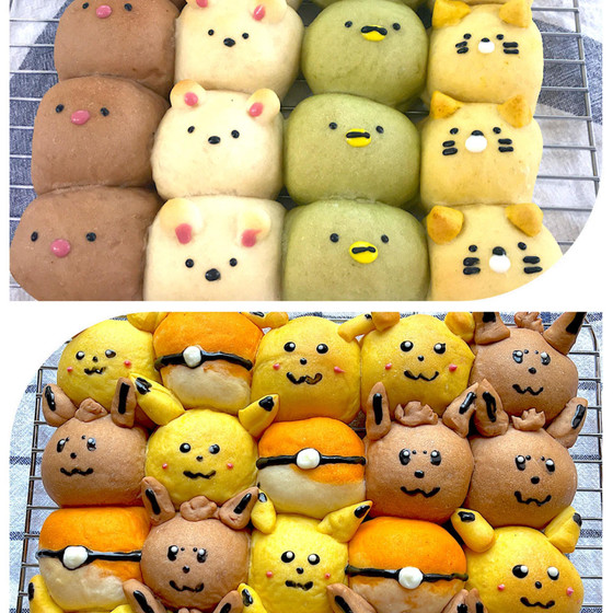 夏休みイベントレッスン！キャラクターちぎりパン