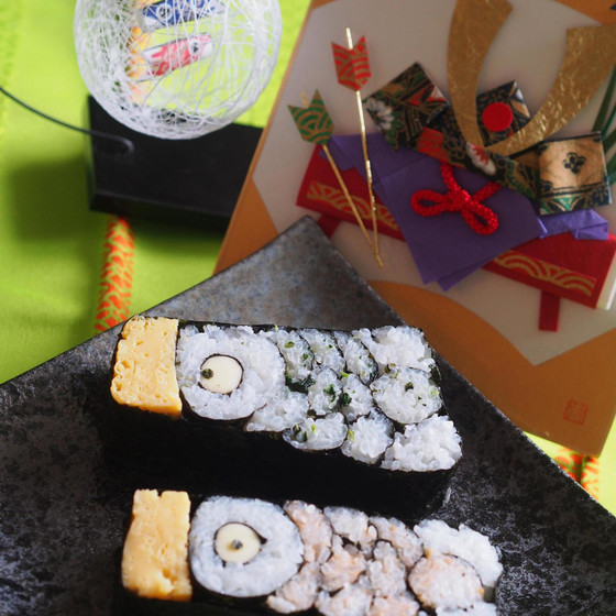 行楽弁当にぴったり！！飾り巻き寿司レッスン