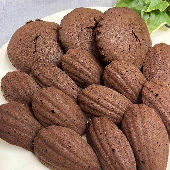 国内産小麦粉で作るマドレーヌショコラ