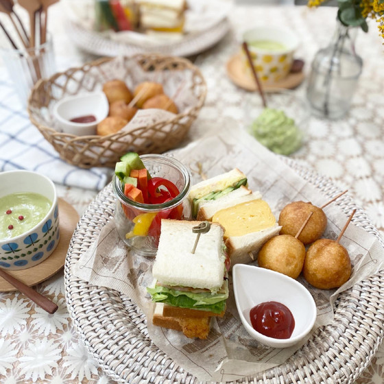 【大人クラス】サンドイッチでGarden party
