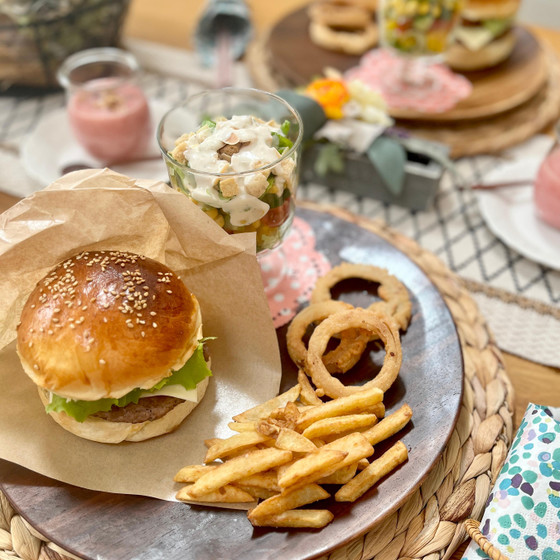 【大人クラス】手作りハンバーガーレッスン