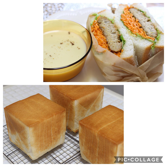 初心者さんでも作れる米粉1斤パン