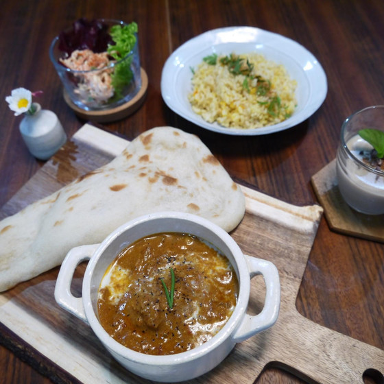 捏ねないナンとベジインド料理教室