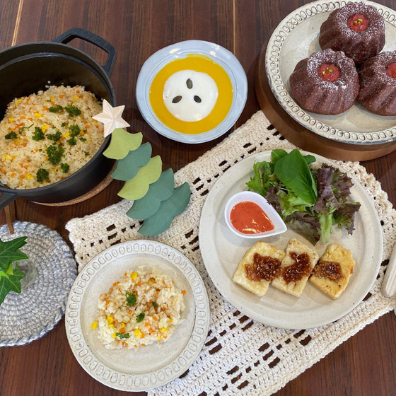 クリスマス特別-ショコラベリークグロフ＆ビーガン麹料理-