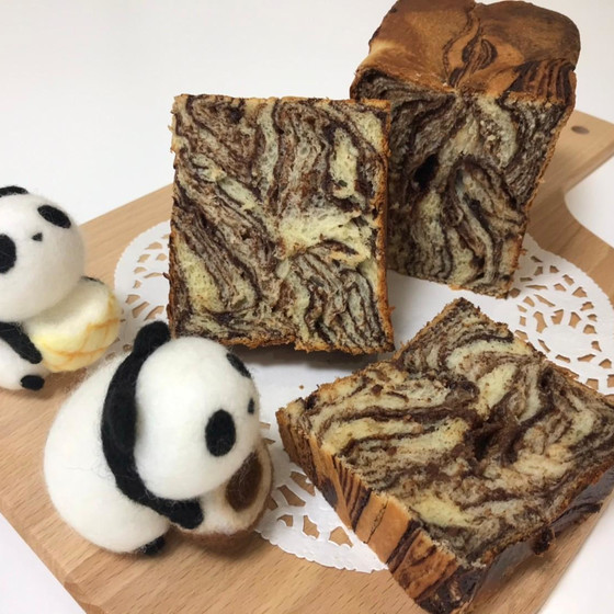 チョコマーブルスクエア1斤　バレンタイン特集♪