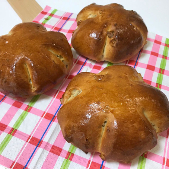 くるみパン3コ