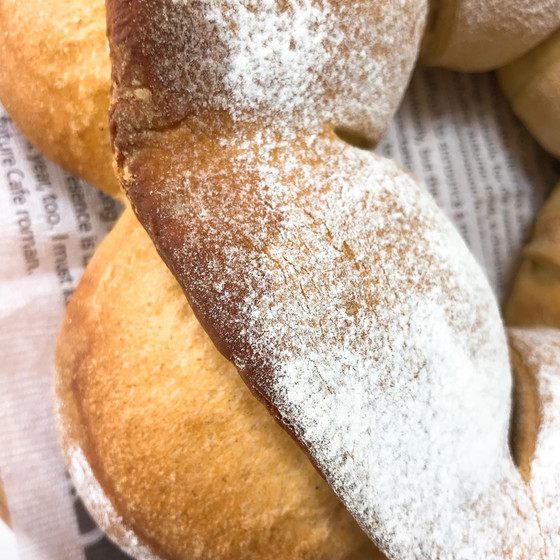 カリッとした表面の食感が美味しさをup
