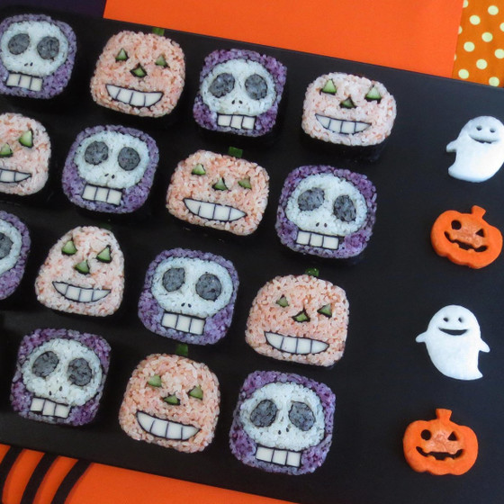 クリナップキッチン東京「ハロウィン巻き寿司」