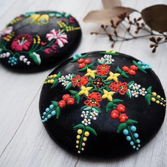 ハンガリー刺繍レッスン