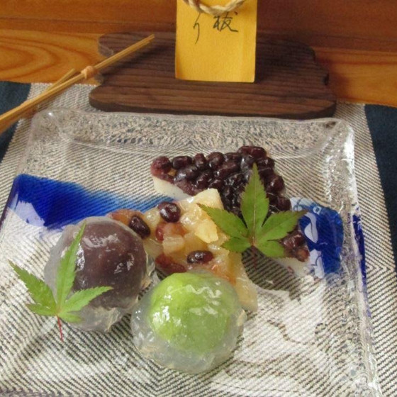 水無月と葛まんじゅうの講習会
