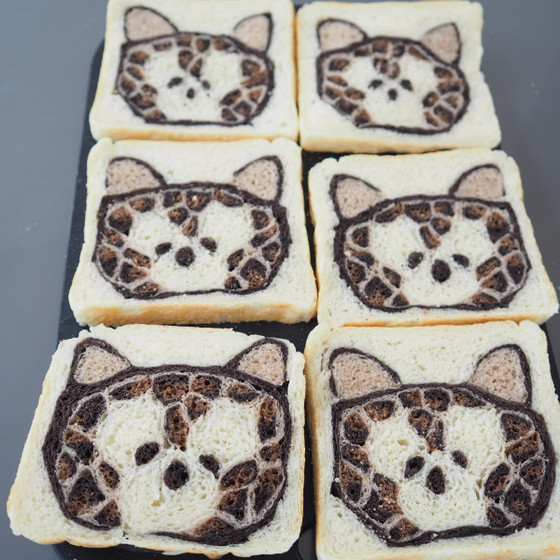 【オンラインレッスン】ヒョウの食パン