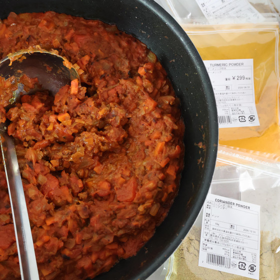 スパイスから作るキーマカレー。意外と簡単にできちゃう⁉