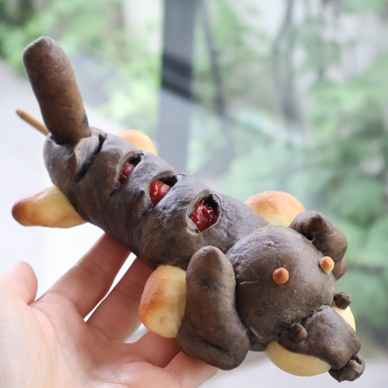 ソーセージ＆チーズドッグ(ダックスフンド編)