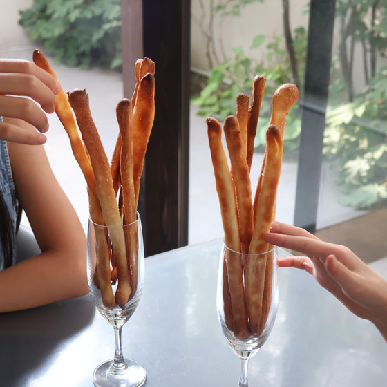 時短で焼けるお食事パン。パーティーの一品にもおススメ。