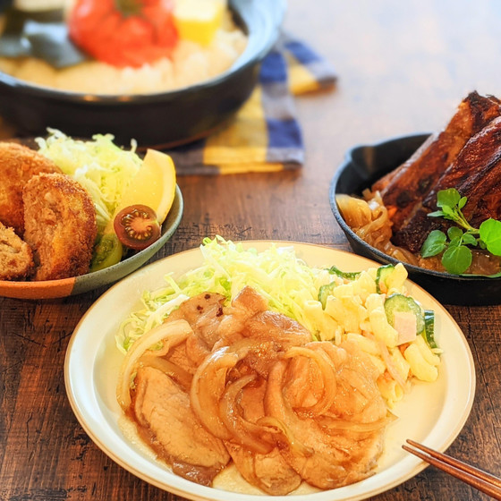 ■4月■ お肉のだしとうま味〜1日で学ぶ肉料理３つ