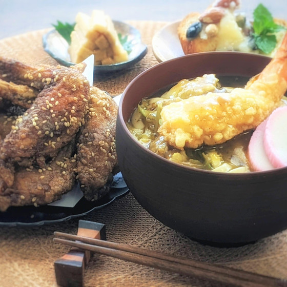 だしを知るとおいしい〜月替りレッスン〈お蕎麦屋さんのカレーうどんと名古屋風手羽先〉