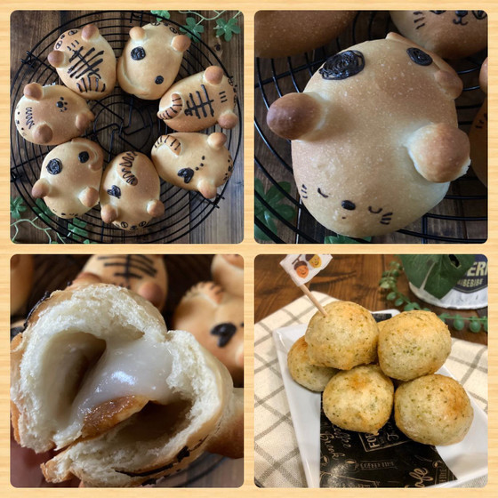 とろ〜り求肥入り豆乳ネコパンとゼッポリーニレッスン