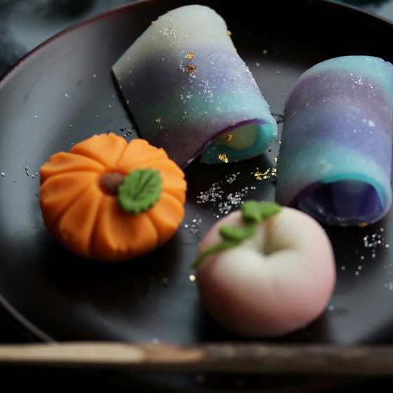 お寺で和菓子レッスン