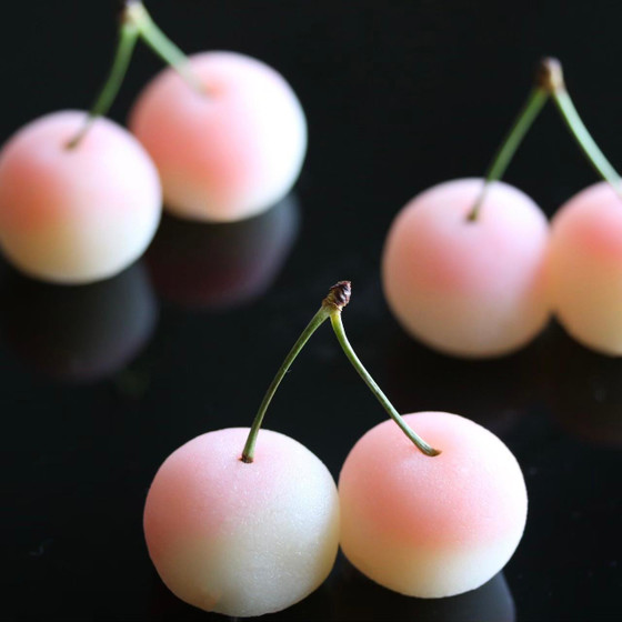 6月 さくらんぼと季節の和菓子