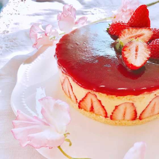 春を感じる 大人のいちごケーキ「フレジエ」