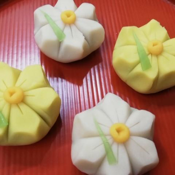 上生菓子作り体験（2個）+茶道体験　お抹茶・一口菓子付