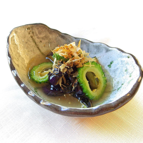 季節野菜と生姜の揚げ浸し