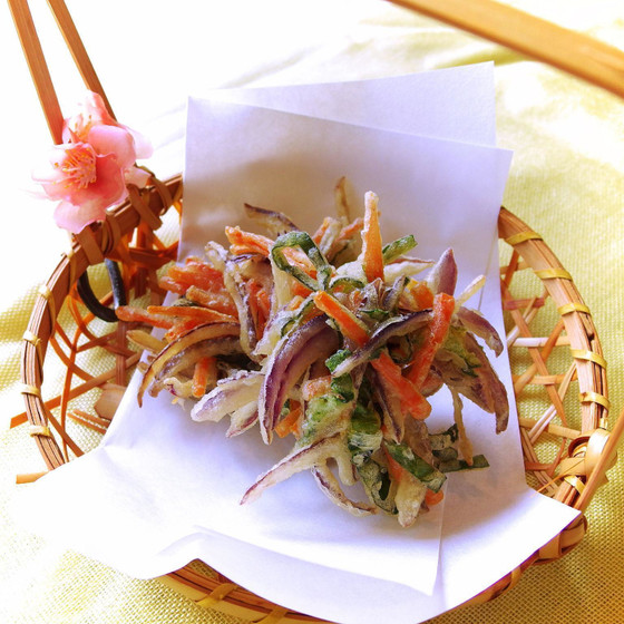 玉葱のかき揚げ