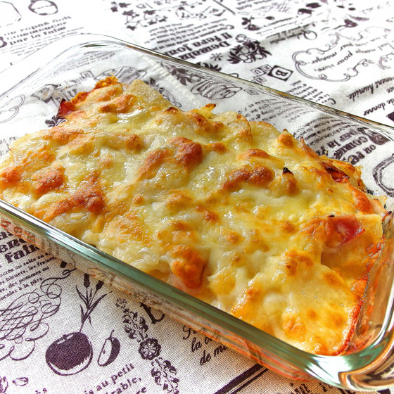 レンジで簡単ポテトグラタン