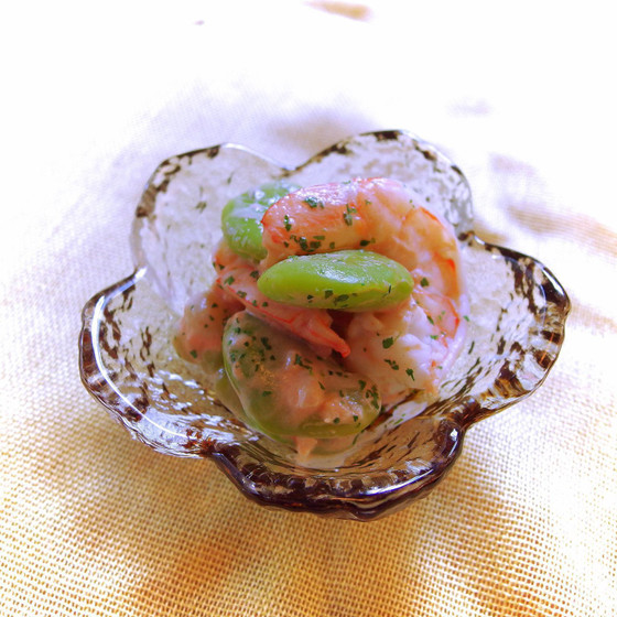 海老のアチャラ風和え物