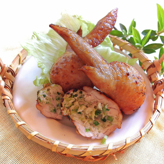 ぷくぷくジューシー手羽餃子