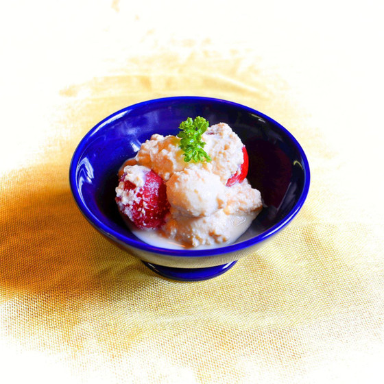 トマトとモッツァレラチーズのクリーム白和え