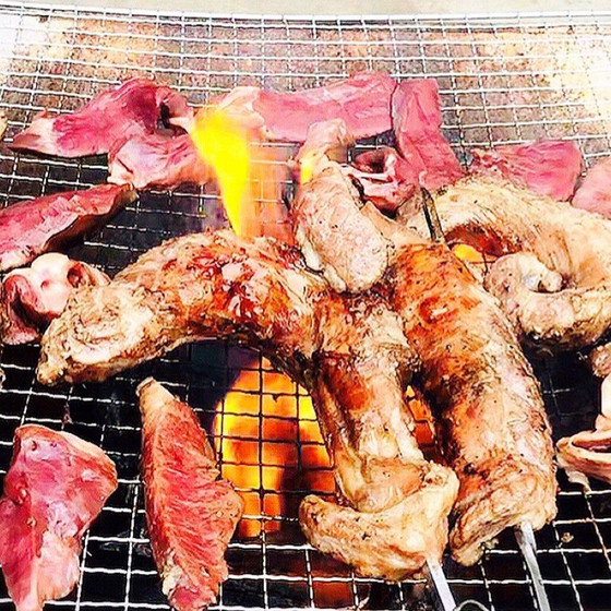 ハラミ1本焼き