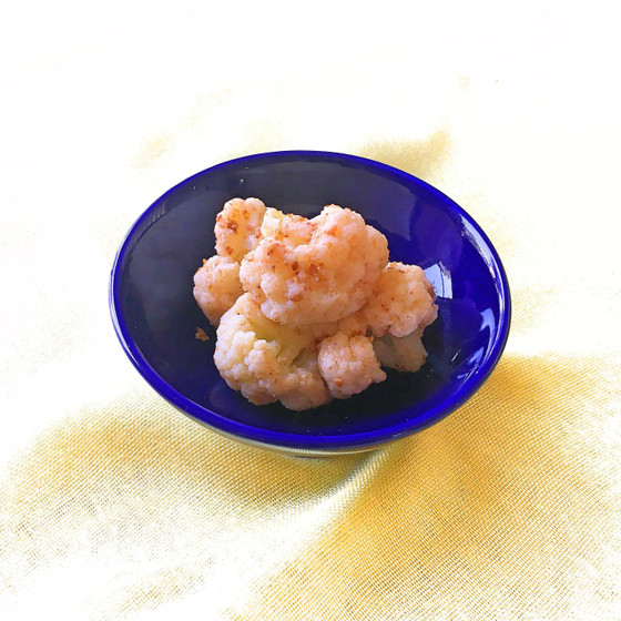 カリフラワーと摺りごまのナムル