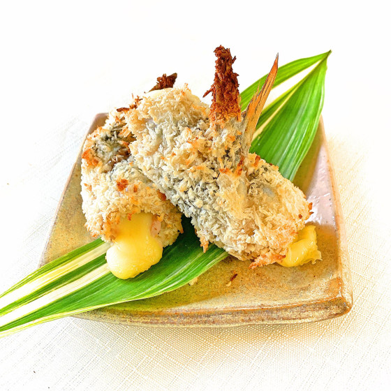 鰯ロールのパン粉焼き