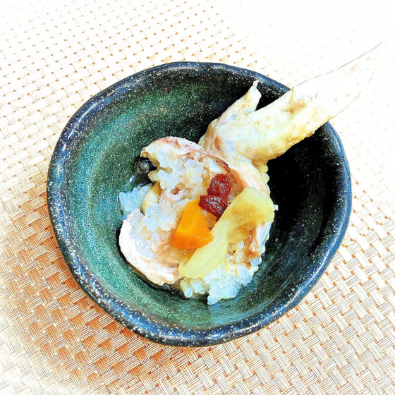 参鶏湯ほぐし