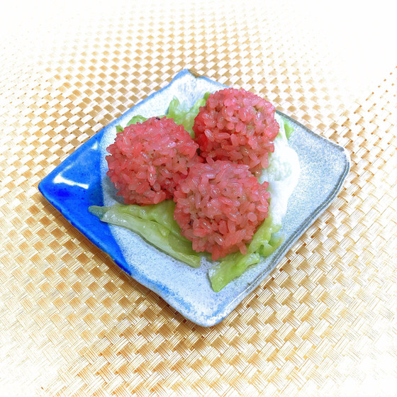 華やか餅米焼売