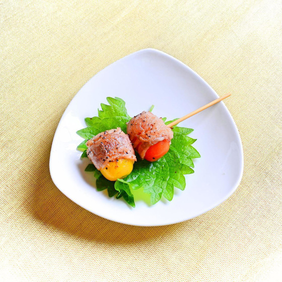 ミニトマトの肉巻き