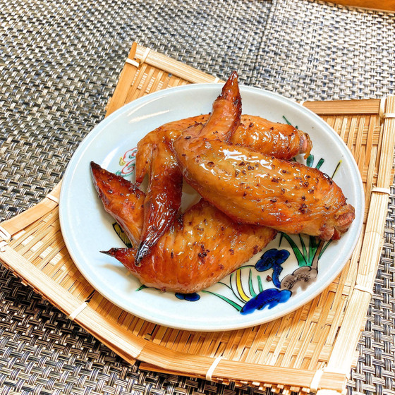 手羽先の柚子胡椒漬け込み焼き