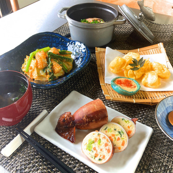 集まれイカ好き！煮る、焼く、炒めるイカづくし全5品