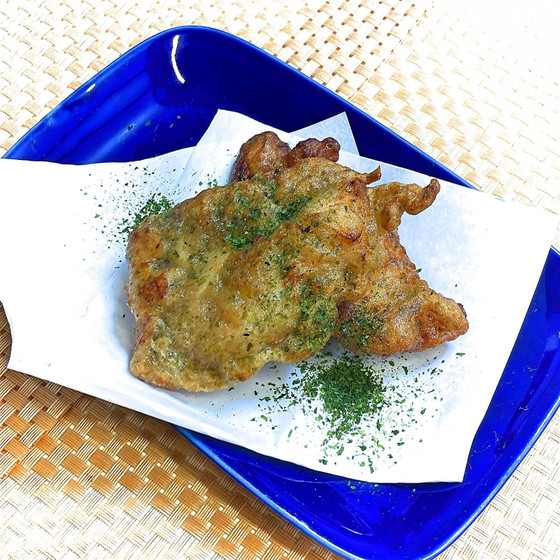 鶏胸肉の磯部揚げ