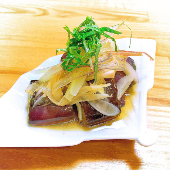 ナスと香味野菜の和風マリネ