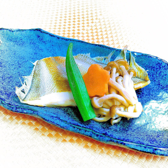 白身魚の酒蒸し