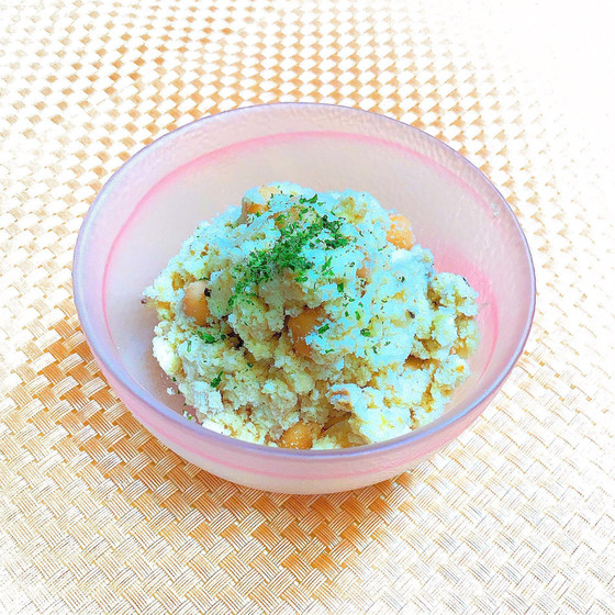 ひよこ豆とアンチョビのサラダ